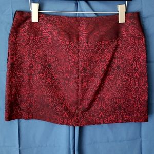LAST CHANCE! Red and black miniskirt